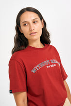 Load image into Gallery viewer, Cherry Red Slim Fit College Tee