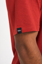 Load image into Gallery viewer, Cherry Red Slim Fit College Tee