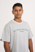 Load image into Gallery viewer, Grey Marle Oversized College Tee