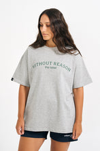 Load image into Gallery viewer, Grey Marle Oversized College Tee