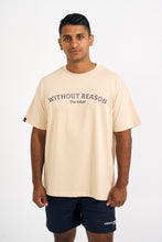 Load image into Gallery viewer, Sand Oversized College Tee