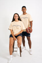 Load image into Gallery viewer, Sand Oversized College Tee