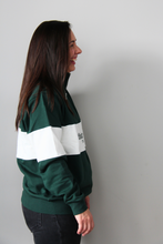 Load image into Gallery viewer, Forest Green Adults Quarter Zip Jumper