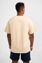 Load image into Gallery viewer, Sand Oversized College Tee